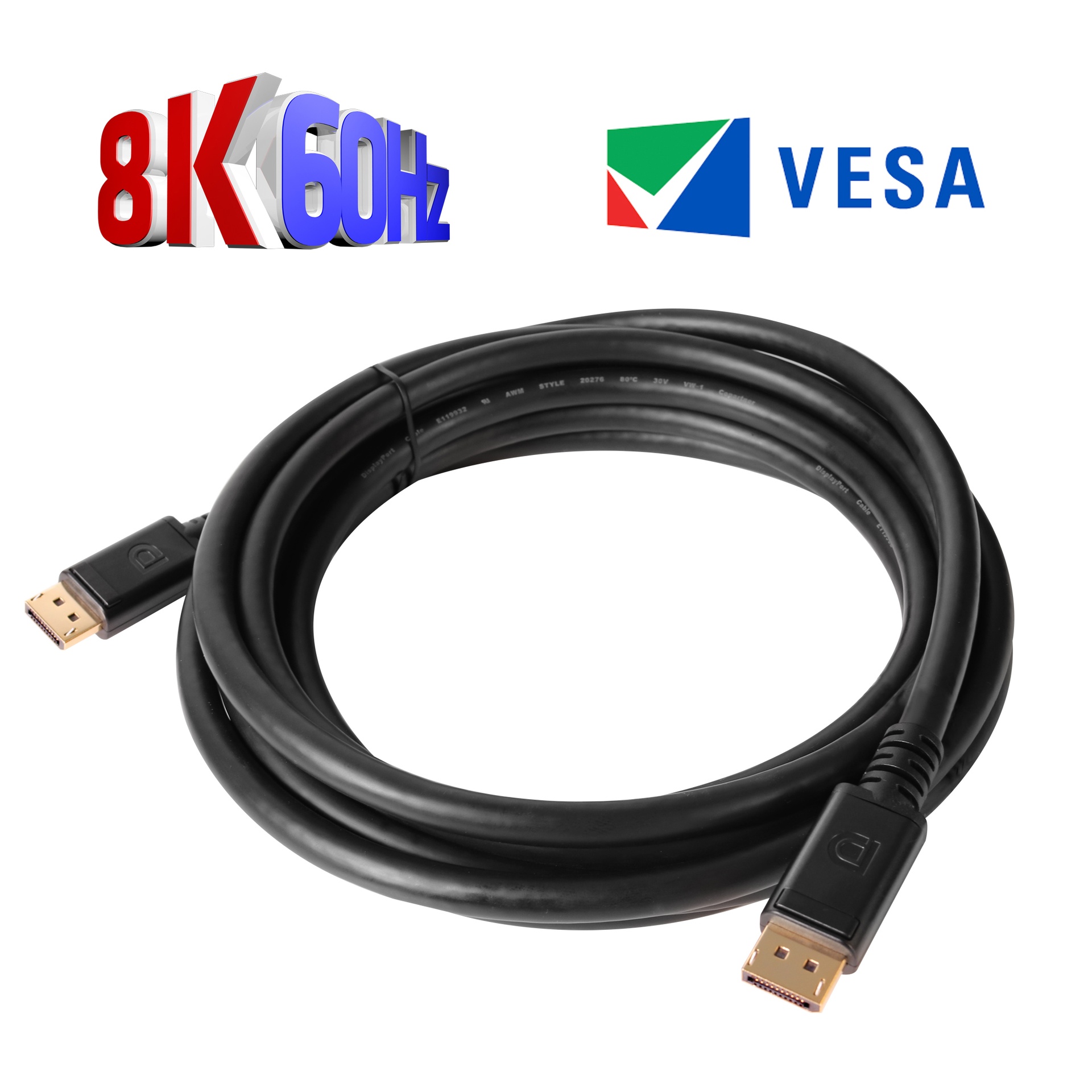 DisplayPort 1.4 HBR3 8K Cable M/M 4m /13.12ft - Image 2