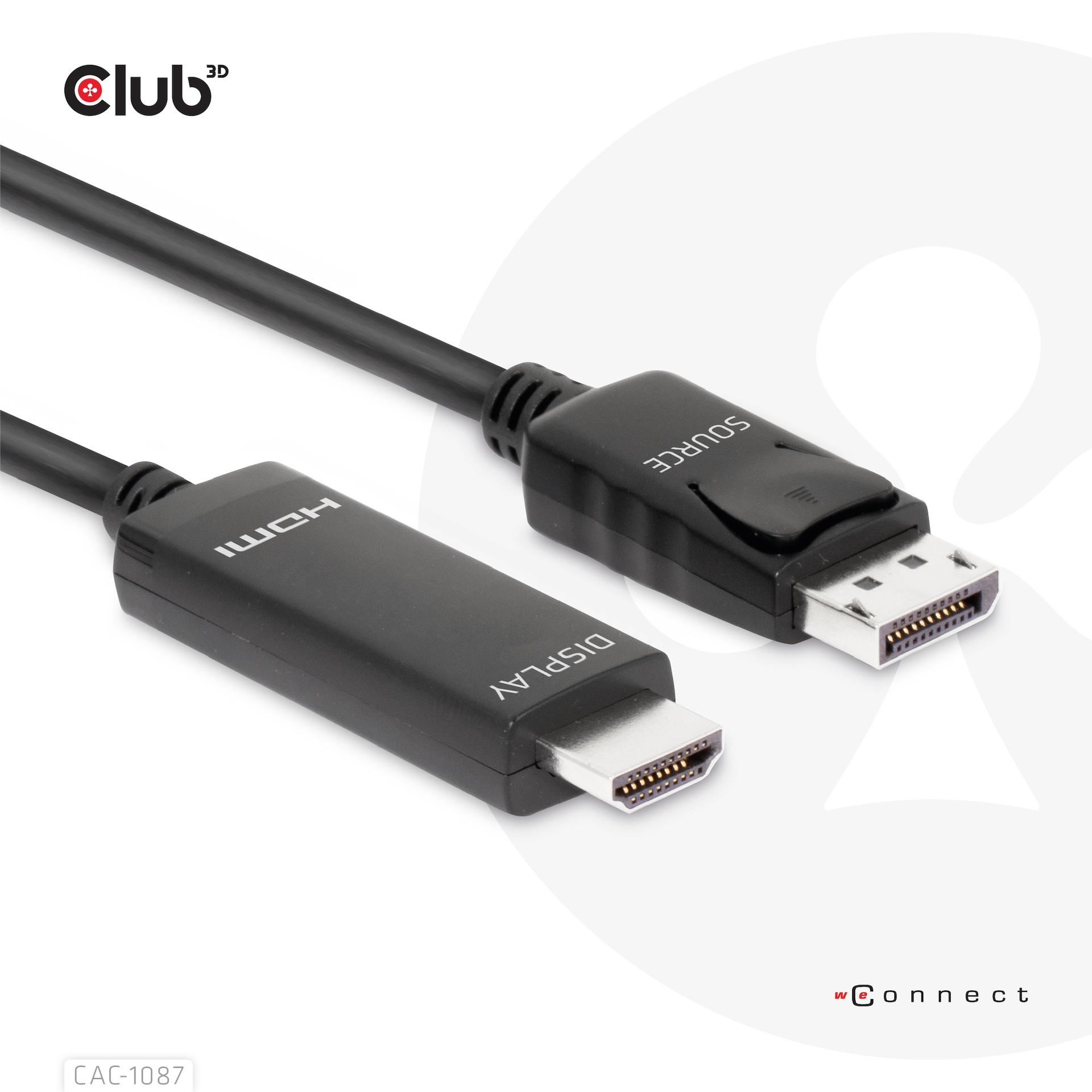 DisplayPort™ 1.4 to HDMI™ 4K120Hz or 8K60Hz HDR10 Cable M/M 3m/9.84ft - Image 6