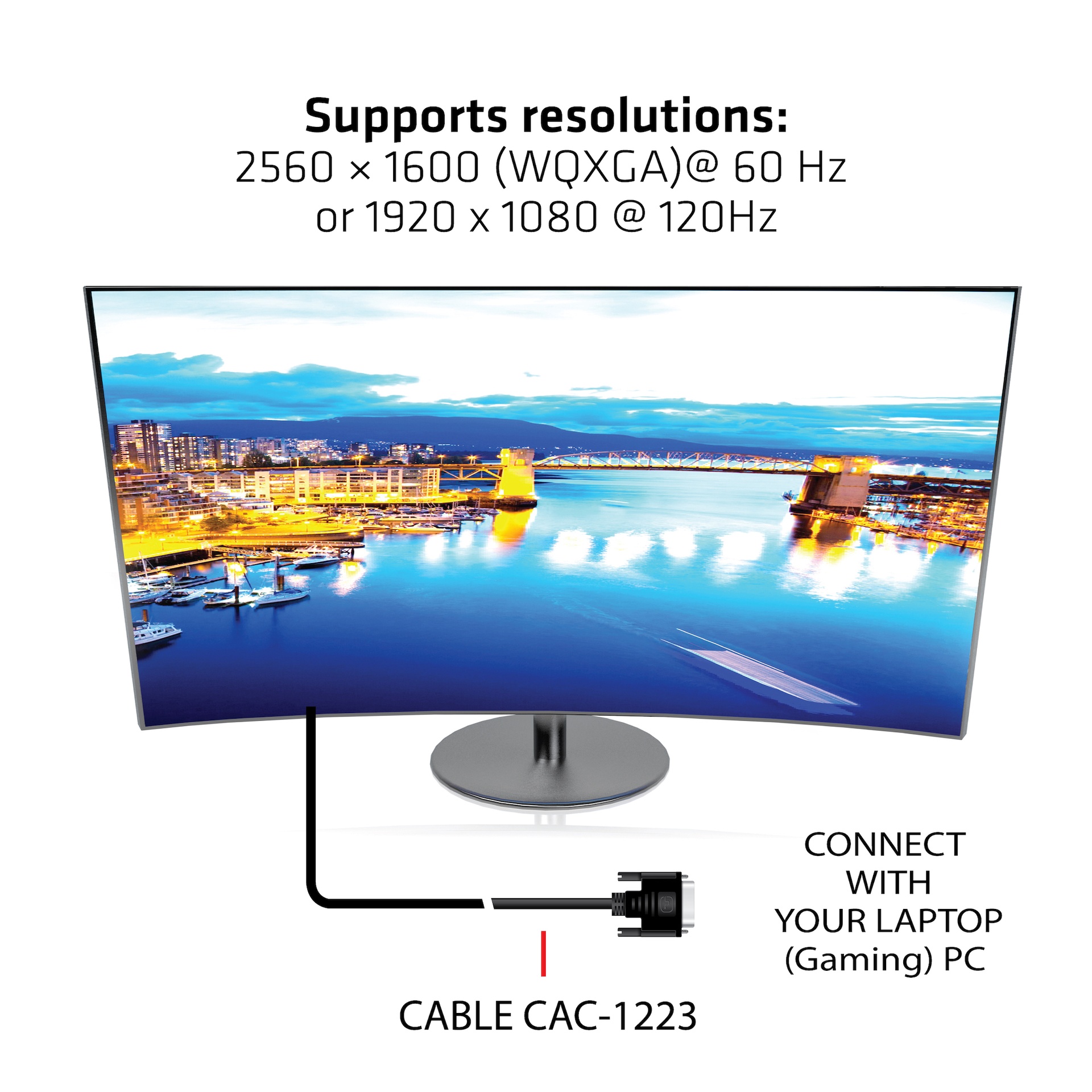 DVI-D Dual Link 24+1 M/M Cable 3m/9.84ft Bidirectional 28AWG - Image 5