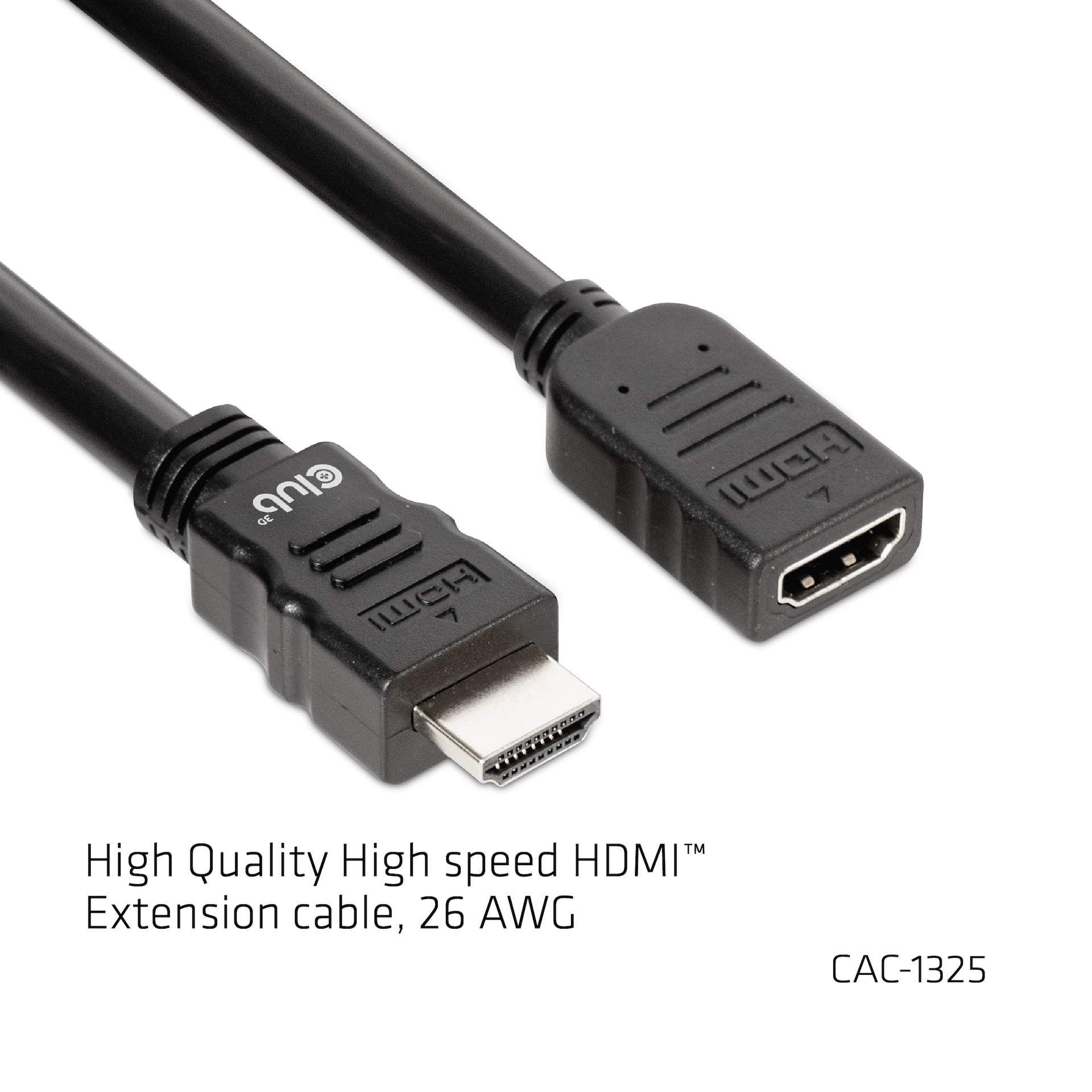 High Speed HDMI™ Extension Cable 4K60Hz M/F 5m/16.4ft 26 AWG - Image 4