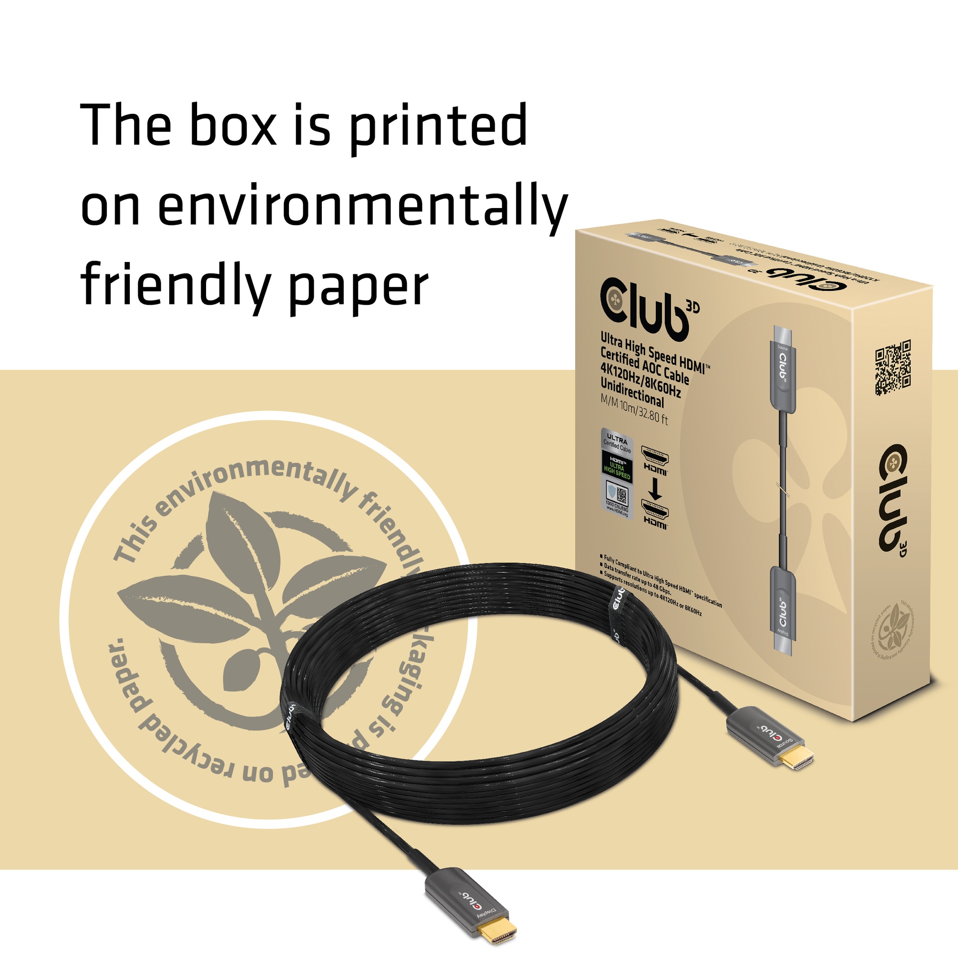 Ultra High Speed HDMI™ Certified AOC Cable 4K120Hz/8K60Hz Unidirectional M/M 10m/32.80ft - Image 8