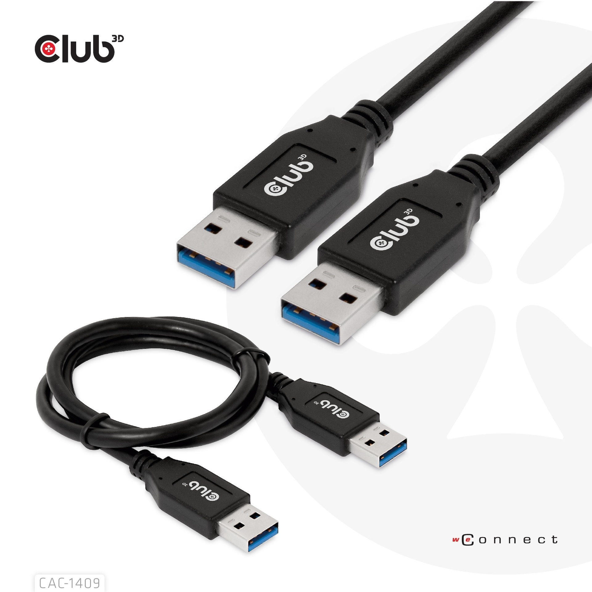 USB-A 10Gbps Cable, 3A M/M 0.5m / 1.64 ft - Image 7