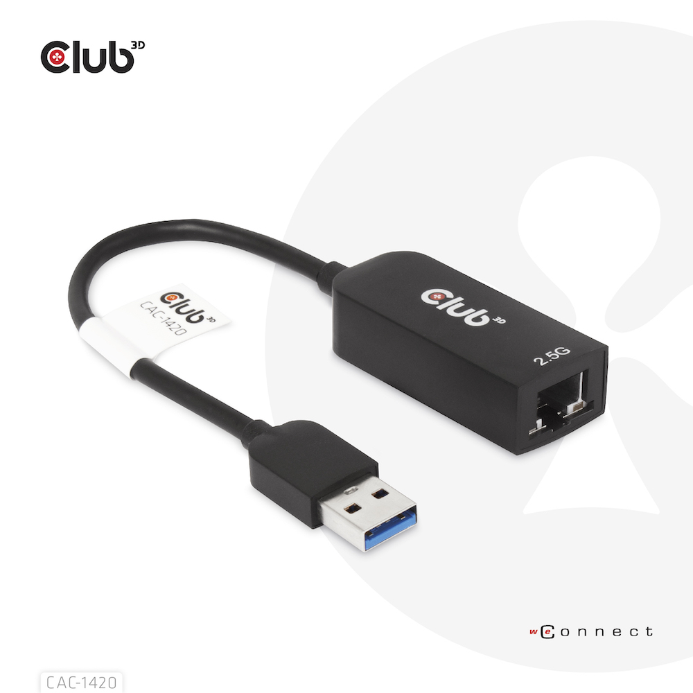 USB-A 5Gbps to RJ45 Ethernet 2.5G Adapter M/F - Image 8