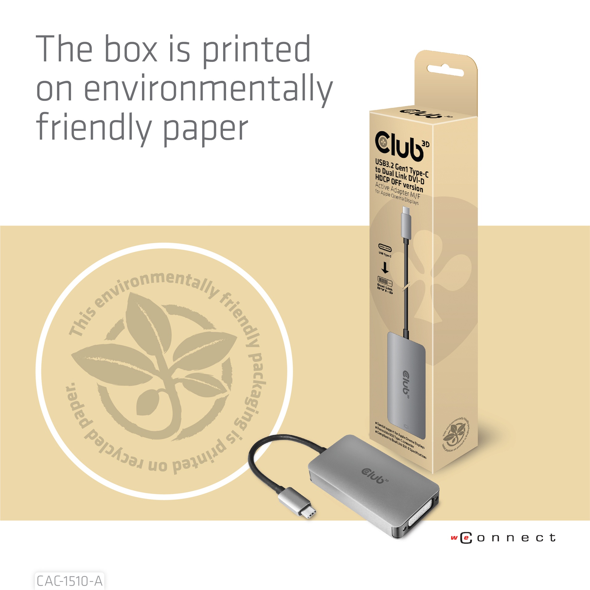 USB-C® to Dual Link DVI-D HDCP OFF version Active Adapter M/F for Apple Cinema Displays - Image 9