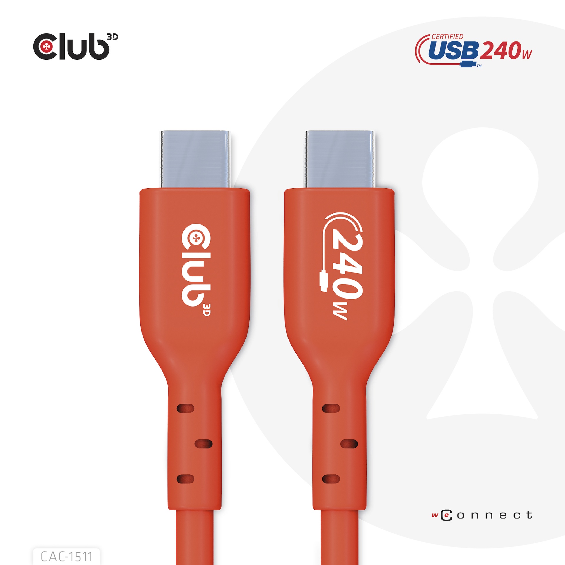 USB-C® to USB-C® USB-IF Certified Cable, Data 480Mb, PD 240W(48V/5A) EPR M/M 1m/3.23ft - Image 6