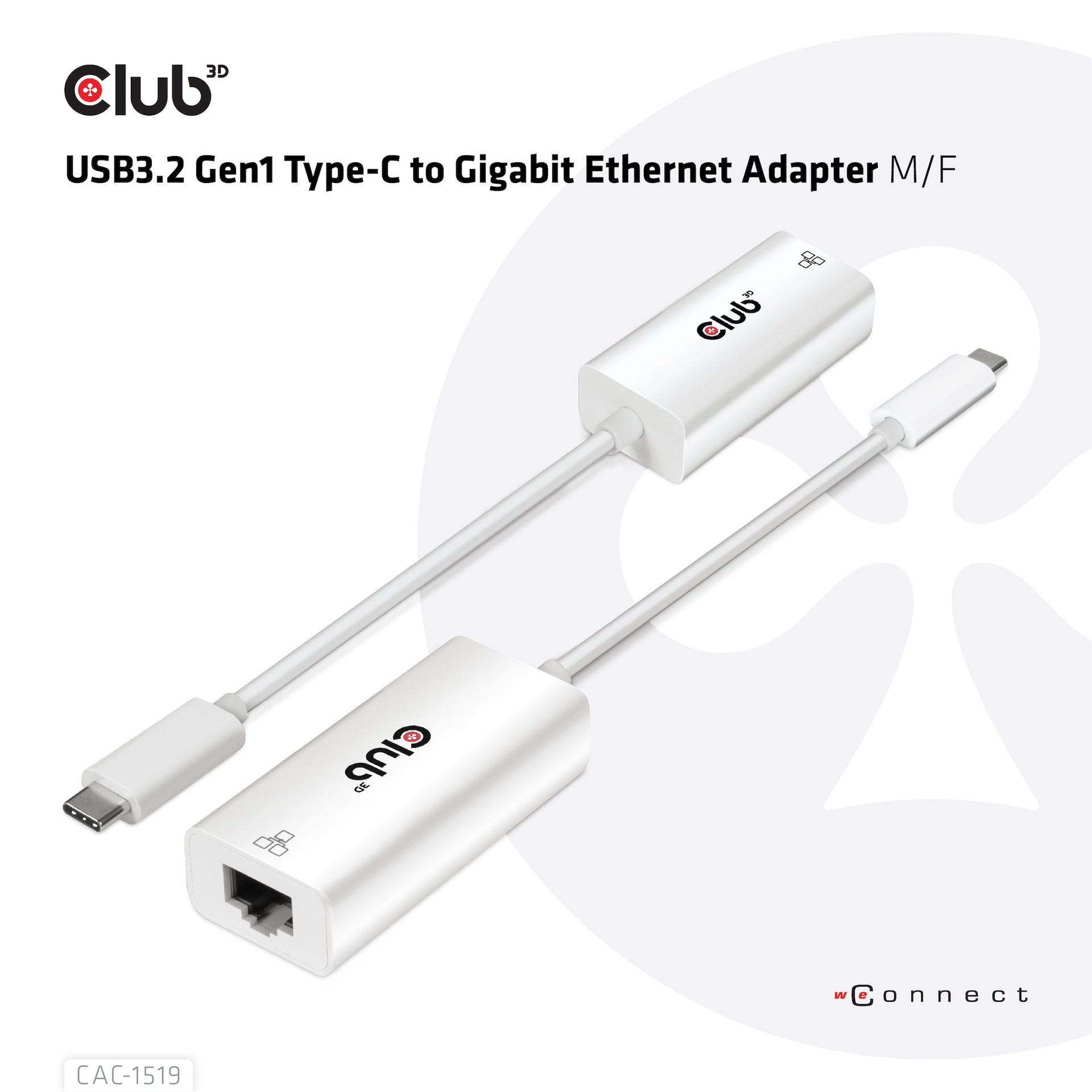USB-C® RJ45 Ethernet 1G Adapter M/F USB 3.2 GEN 1 - Image 7