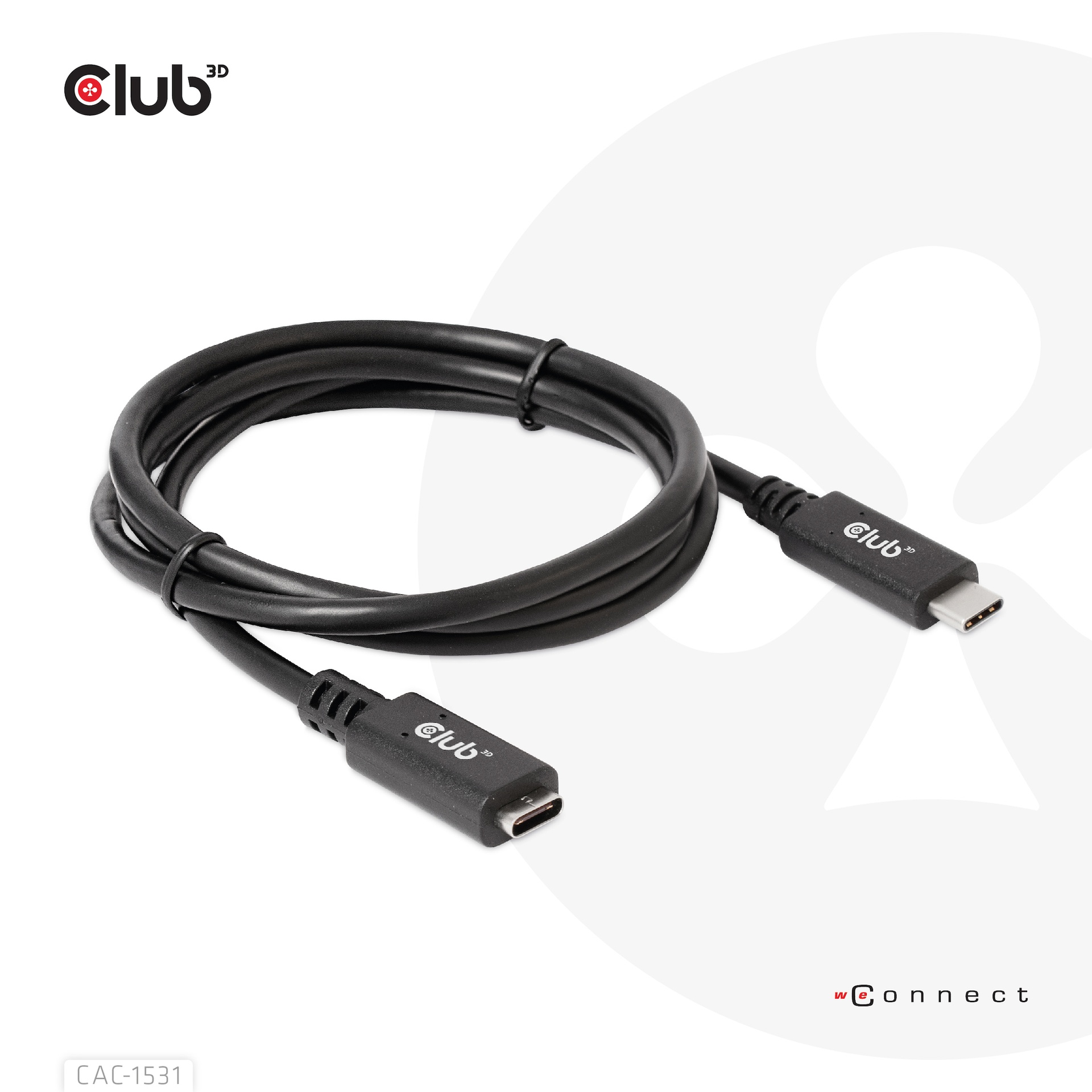 USB-C® Extension Cable 5Gbps 60W(20V/3A) 4K60Hz M/F 1m/3.28ft GEN 1 - Image 5