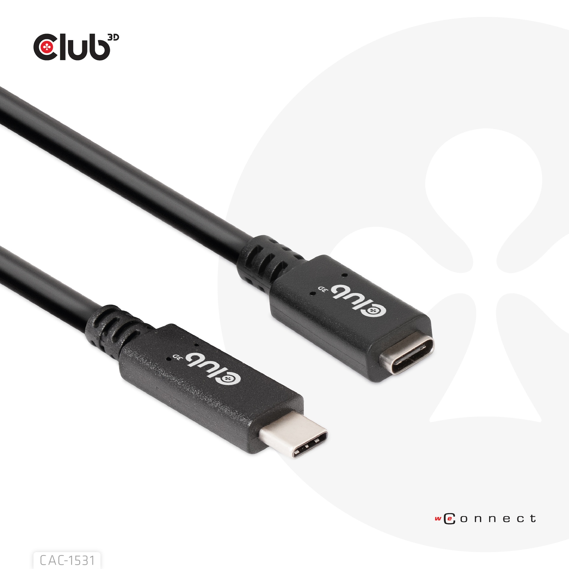 USB-C® Extension Cable 5Gbps 60W(20V/3A) 4K60Hz M/F 1m/3.28ft GEN 1 - Image 8