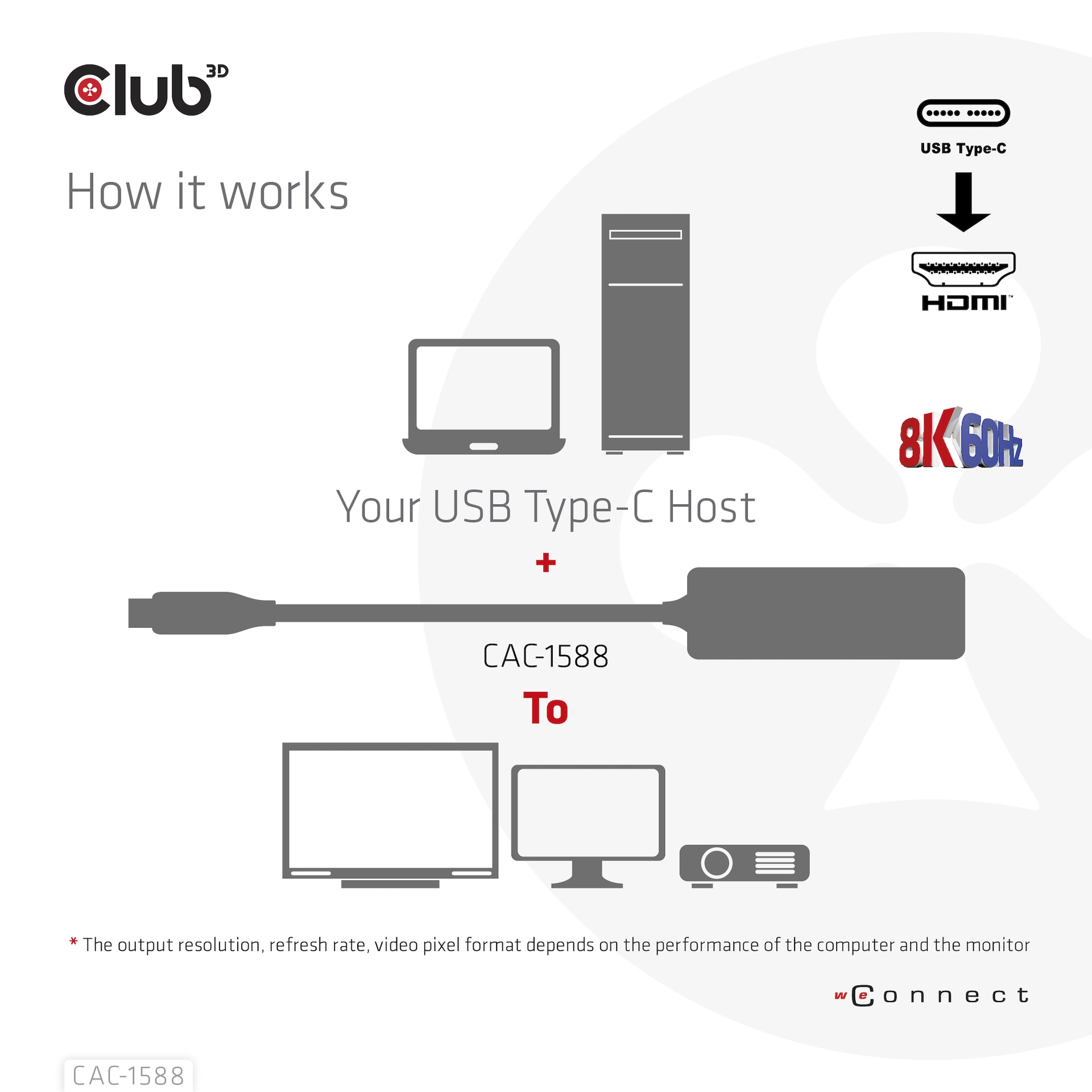 USB-C® to HDMI™ 2.1+ PD 3.0 100 Watt - Image 4