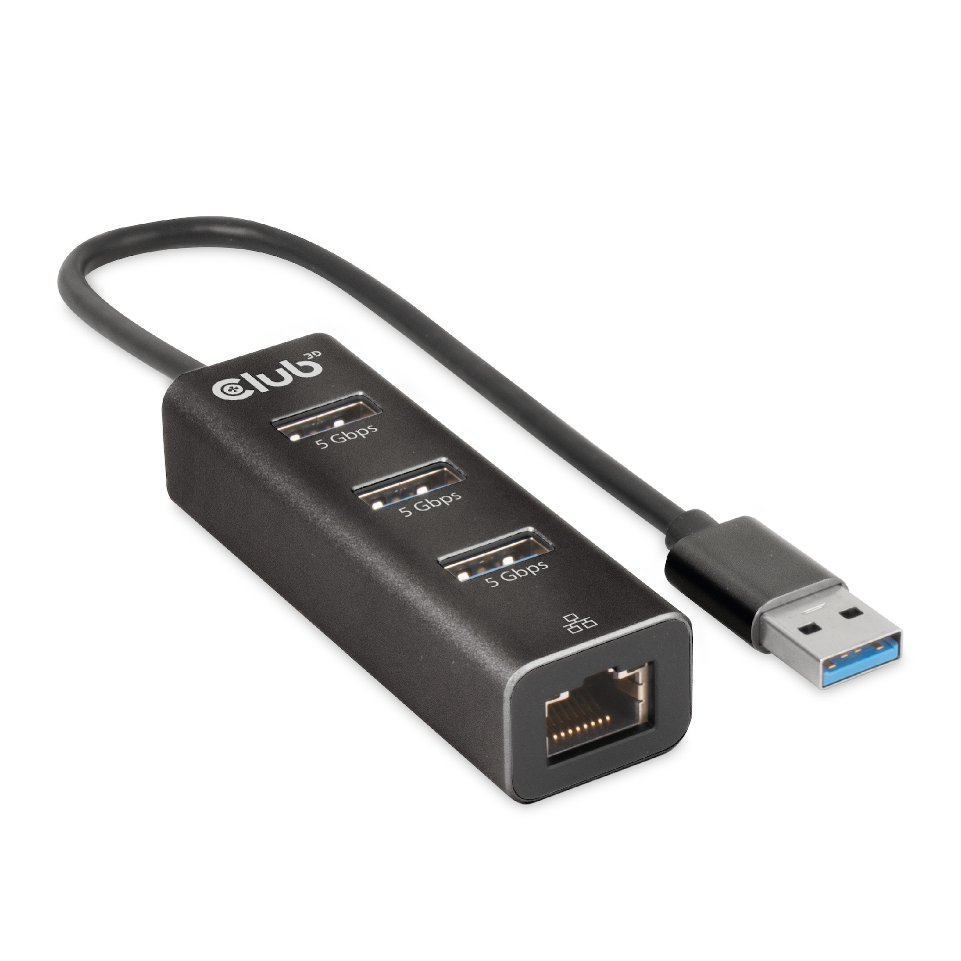 USB-A 5Gbps 3 Ports Hub Gigabit Ethernet - Image 6