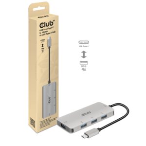 USB-C to 10Gbps 4x USB Type-A Hub USB GEN 2
