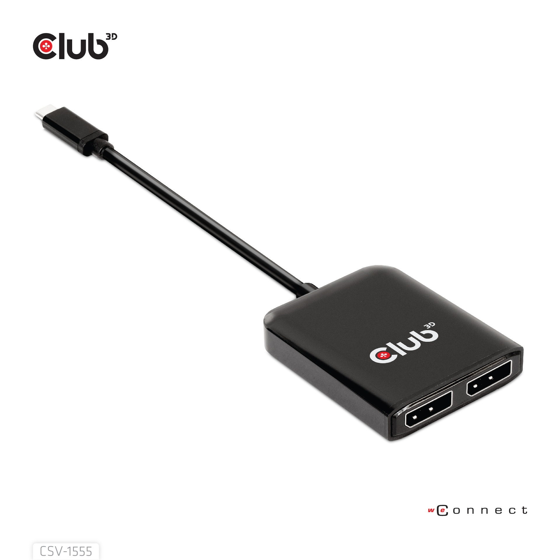 USB-C®(DP Alt-Mode) to DisplayPort™ Dual Monitor 4K60Hz M/F MST hub - Image 7