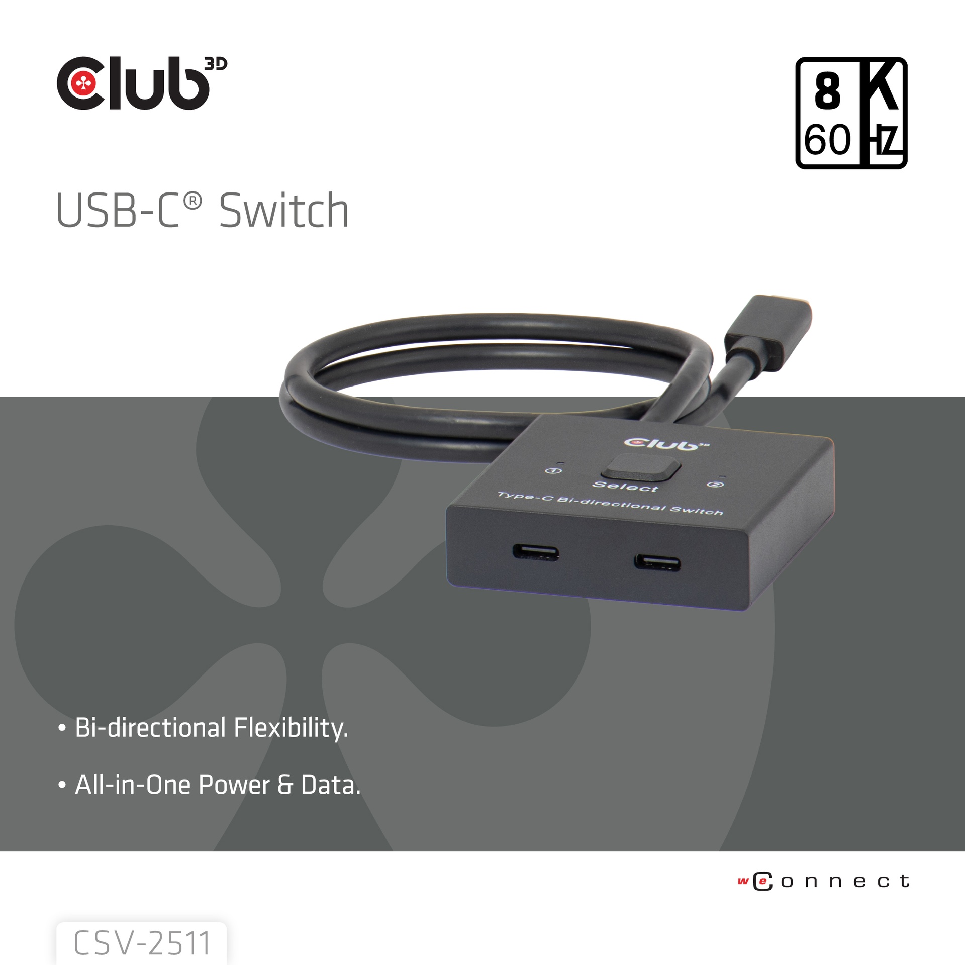USB-C® Bi-Directional Video + Data + PD Switch - Image 2
