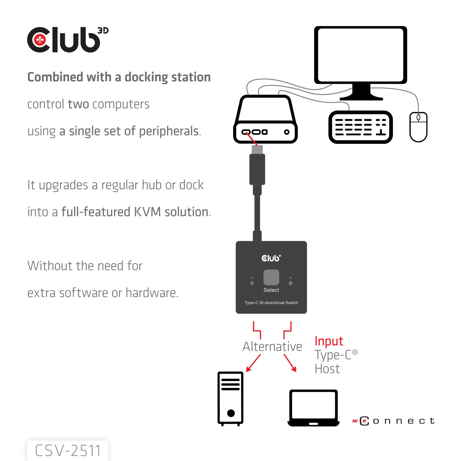 USB-C® Bi-Directional Video + Data + PD Switch - Image 6