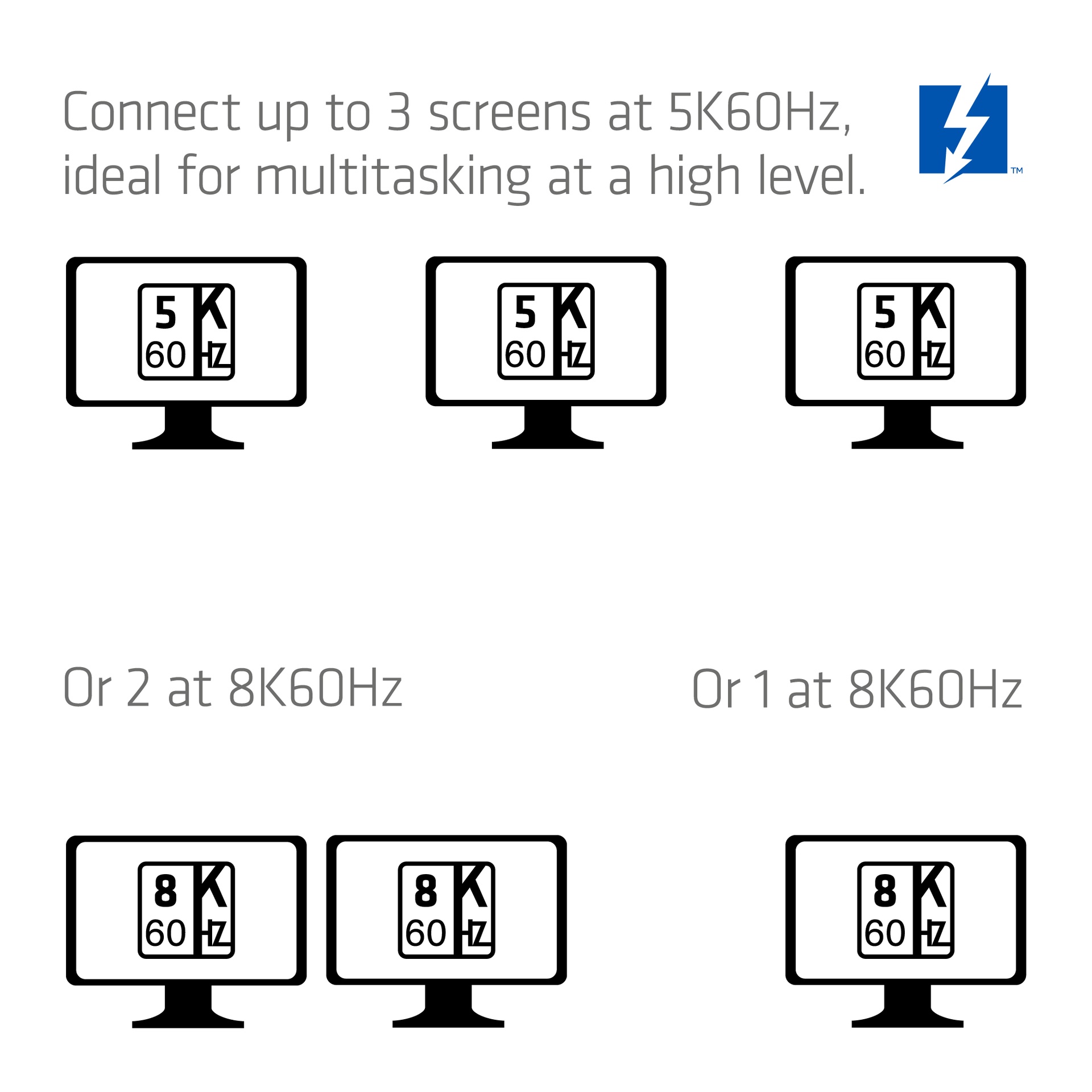 13-1 Thunderbolt™ 5 Docking Station M.2 SSD 2x HDMI™ 8K60Hz Thunderbolt™ Share Certified 180W - Image 8