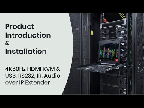 SwiftSync 4K HDMI® USB/Audio/RS232/IR CAT5e/Fiber KVM Extender - TAA Compliant (TX & RX) - Image 3