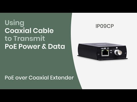 Long Reach PoE Extender over Coax Kit (TX & RX) - TAA Compliant - Image 4