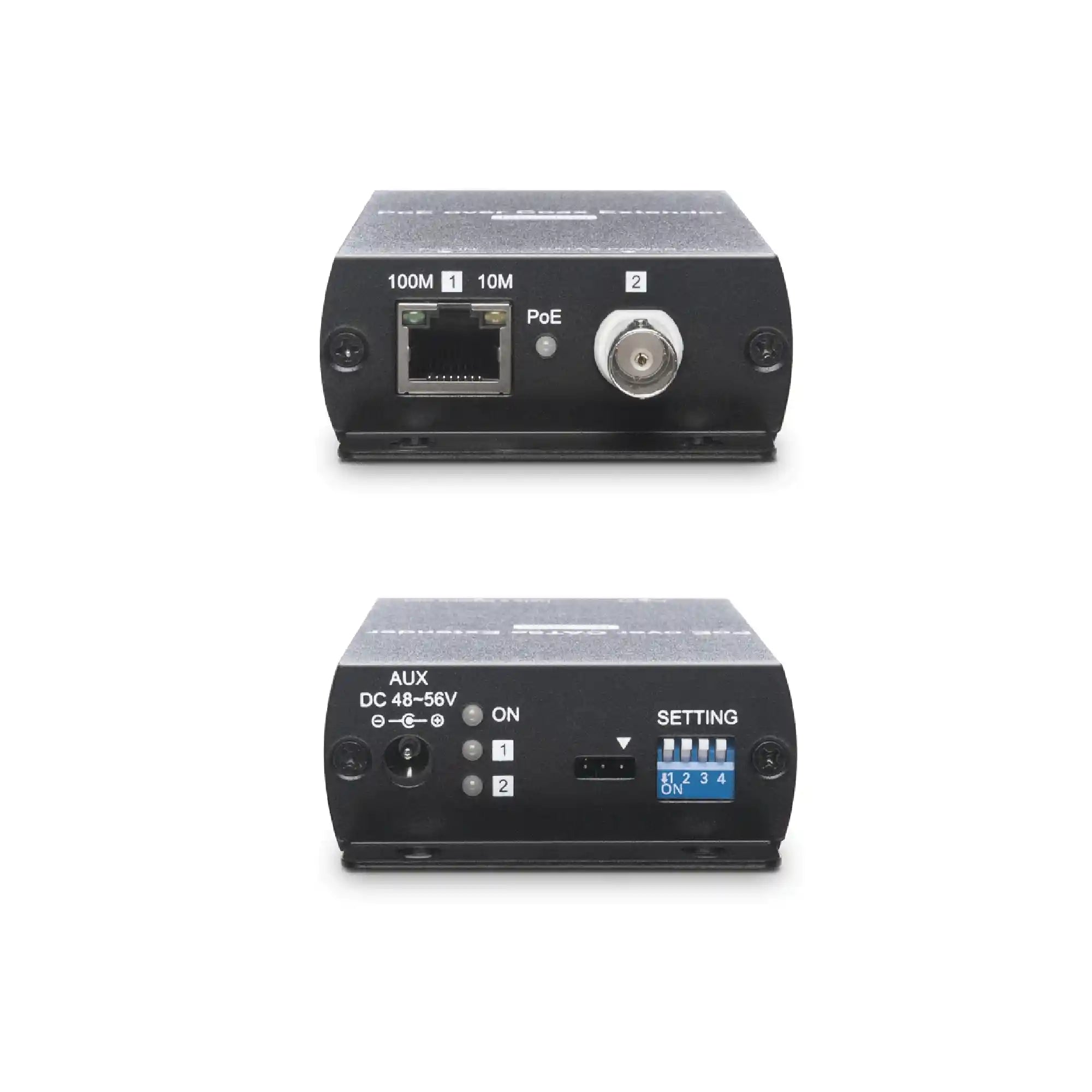 Long Reach PoE Extender over Coax Kit (TX & RX) - TAA Compliant