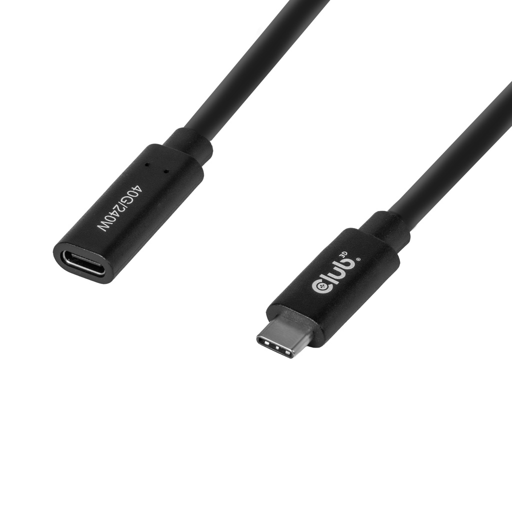 CAC-2502 USB-C® 40Gbps Extension Cable 1m/3.28ft 240W 8K60Hz M/F USB-C® 40Gbps backward‑compatible USB 3.2 GEN 2 - Image 2