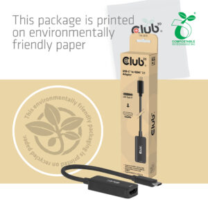 USB-C® to HDMI™ 2.1 Adapter 8K60Hz DP 1.4 Alt mode